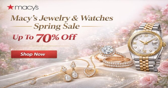 Macy's Jewelry And Watches Spring Sale