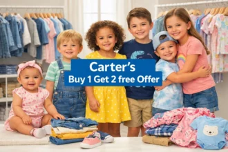 Carter’s Buy 1 Get 2 Free Offer