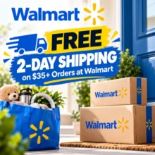 FREE 2-Day Shipping on $35+ Orders at Walmart