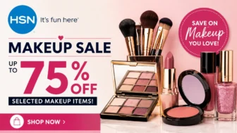 Up to 75% Off Selected Makeup Items at HSN