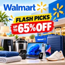 Flash Picks Up to 65% Off at Walmart